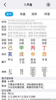 免费八字详细批命